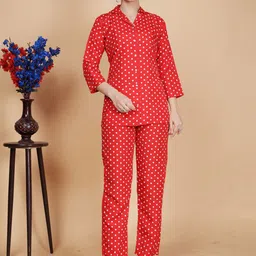 KALINI Printed Shirt With Trouser Co-Ords-picture-34