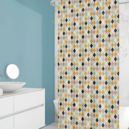 ArtzFolio Single Piece Waterproof Polyester Shower Curtain-image-45