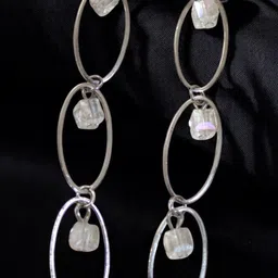 Jolly Faces Artificial Beaded Contemporary Shaped Drop Earrings-image-54