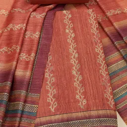 Soch Ethnic Motifs Printed Unstitched Dress Material-image-76