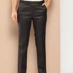INVICTUS Men Regular Fit Formal Trousers-image-59