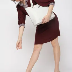 KLEIO Structured Shoulder Bag with Laptop compartment image 1