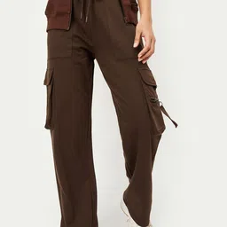 max Women Regular Fit Cargo Trouser-image-38