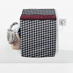 Stylista Waterproof and Dustproof PVC Washing Machine Cover-image-84