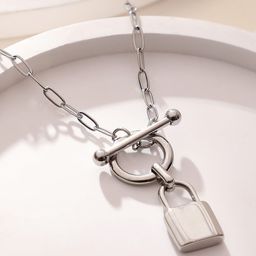 French Accent Men Silver-Plated Chain-image-9