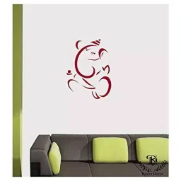 Kayra Decor Ganesha 16x24 Inch Wall Design Stencil Painting KHS263-image-54