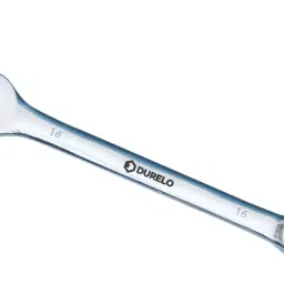 Durelo 19mm Chrome Vanadium Steel Combination Ring And Open Spanner Elliptical Pattern-28