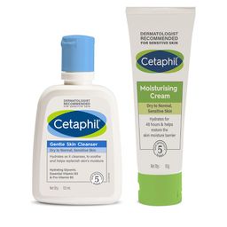 Cetaphil Set of Moisturising Cream - 80 g & Gentle Skin Cleanser - 125 ml-6