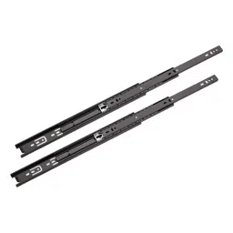 Olive 36 Inch Black Finish Steel Gold Telescopic Channel, 501 001 036 0 (Set of 2 Pcs)-image-24