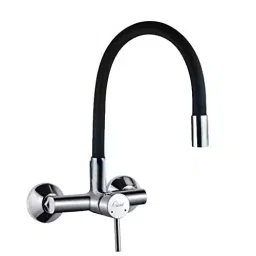 Aquieen Sink Mixer Tap Brass Chrome Finish Black, AQN 755-picture-46