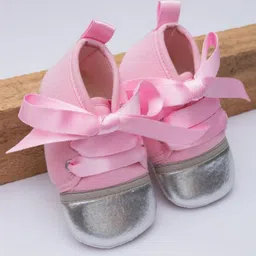 Daizy Girls Colourblocked Cotton Booties-picture-6