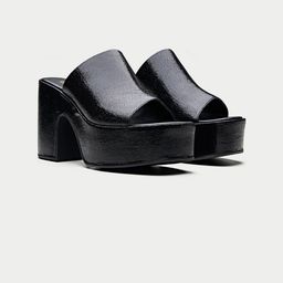Oroh Leather Party Platform Sandals-17