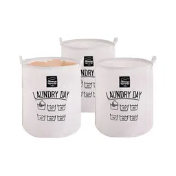 Aura White Set of 3 Regular Multi-Utility Organisers-8