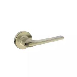 Godrej Rossete Door Handle 2C EM 02 Antique Brass, 9518-picture-25