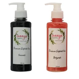 Inaaya Organics Pack Of 2 Unisex Organic Face Wash & Body Wash 500 ml-picture-11