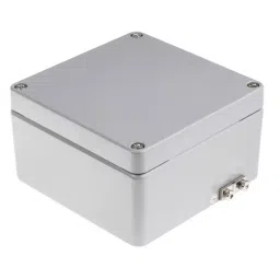 RS PRO Aluminium Enclosure IP65 IP66 IP67 IP68 Grey Lid 91 x 160 x 160mm, 1228926-image-17