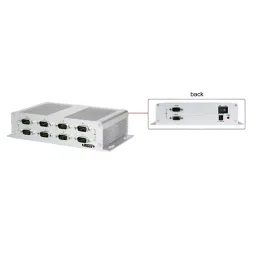 Insize 8 Pcs Connectivity Multichannel Interface Box for Capacitance Linear Gage, 7107-2-31