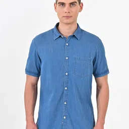 Indian Terrain Men Classic Slim Fit Casual Cotton Shirt-picture-46