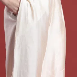 Anouk PrintedLace inserts Straight Kurta with Trousers & With Dupatta image 2