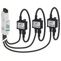 Schneider Electric 3P/3P+N Power Tag Energy Sensor Rope With Top or Bottom Mounting, A9MEM1593-17