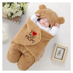 Babyzone Super Soft Hooded Baby Blanket Wearable Swaddle Wrapper For 0-6 Months Baby Boys and Baby Girls-image-89
