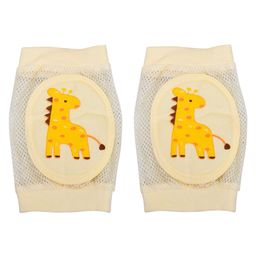 THE LITTLE LOOKERS Baby Knee Pads for Crawling, Anti-Slip Padded Stretchable Elastic Cotton Soft Breathable Comfortable Knee Cap/ Elbow Safety Protector Pack of 2-23