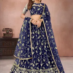 F Plus Fashion Multi Net Lehenga Choli-picture-25