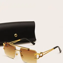 Eyedens Unisex UV Protected Lens Square Sunglasses G-BR_Hinge_Tgr_5823-picture-22
