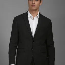 Louis Philippe Slim-Fit Single Breasted Formal Blazer-picture-47