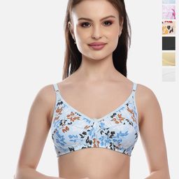 FIMS Pack of 6 Full Coverage Everyday Bra With All Day Comfort-19