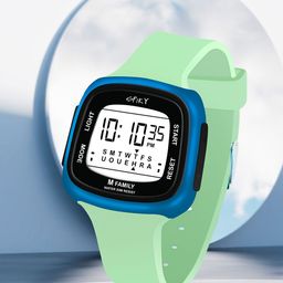 Spiky Kids Multi Functional Digital Automatic Watch SPKEVA16_C2_GRN-1