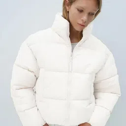 Stylecast X Kotty Women Solid Crop Insulator Puffer Jacket-20