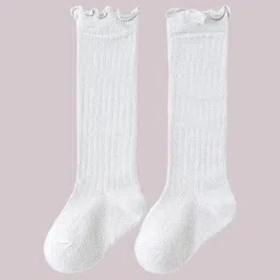 SYGA Kids Above Knee-Length Cotton Socks-71