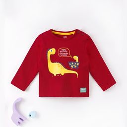 Ed-a-Mamma Baby Boys Printed Bio Finish Applique T-shirt-image-46