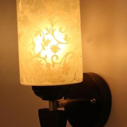 1ST TIME White Glass Traditional Cylinder Shaped Wall Lamp-picture-15