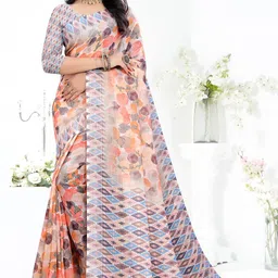 Fevinaa Linen Blend Saree-picture-14