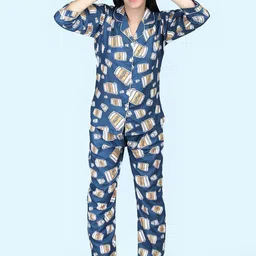 ALL ABOUT HER Women Printed Night suit-image-78