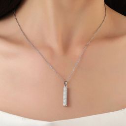 SALTY Isla Crystal Studded Necklace-image-89