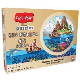 Kidz Valle Sea Patrol Puzzle Blue - 42 Pieces-28