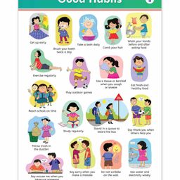 Target Publication Good Habits Educational Chart - English-20