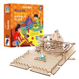 Smartivity Roller Coaster Marble Slide DIY Construction Activity Game - Multicolor-31