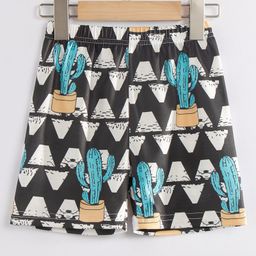 Kookie Kids Shorts Cactus Print  - Multicolor-image-40