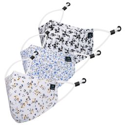 CENWELL Cotton Reusable & Washable Masks For Adults Multicolor -  Pack of 3-11