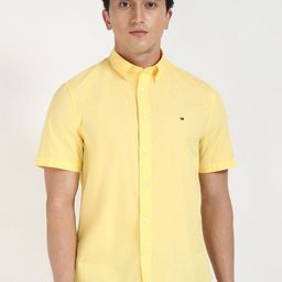 Tommy Hilfiger Men Classic Opaque Casual Shirt-image-35