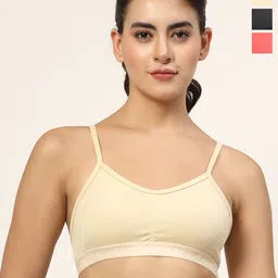 LILY Tropsyliad Pack Of 3 Full Coverage Seamless Non Padded Sports Bra-picture-15