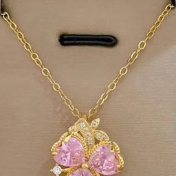 Brijsun Pink Alloy Pendant-image-58