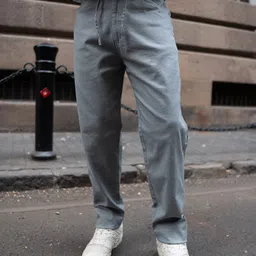 Powerlook Men Regular Fit Mid Rise Linen Trousers-image-9