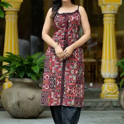 AKS Women Quirky Printed Quirky Kurta-13