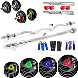 YMD Set Of 30 Rods & Plates Home Gym Combo-5