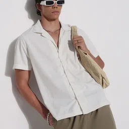 SHOWOFF Comfort Floral Printed Spread Collar Cotton Opaque Relaxed Fit Casual Shirt-image-91